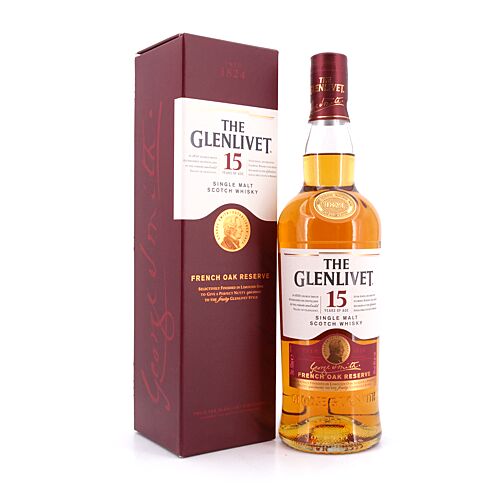 Glenlivet 15 Jahre French Oak Reserve  0,70 Liter/ 40.0% vol Produktbild