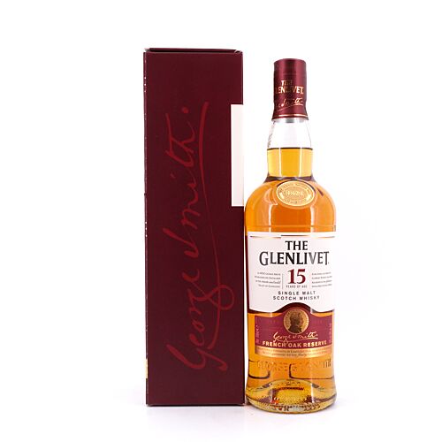 Glenlivet 15 Jahre French Oak Reserve  0,70 Liter/ 40.0% vol Produktbild