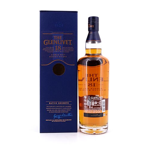 Glenlivet 18 Jahre Batch Reserve  0,70 Liter/ 40.0% vol Produktbild