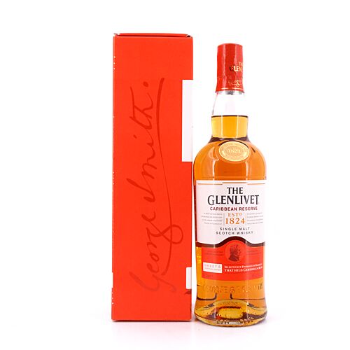 Glenlivet Caribbean Reserve  0,70 Liter/ 40.0% vol Produktbild
