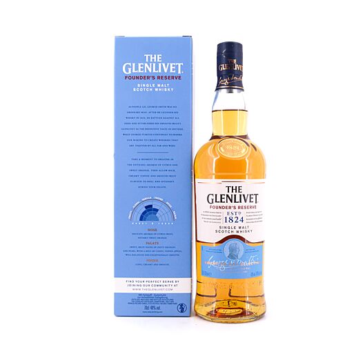 Glenlivet Founders Reserve  0,70 Liter/ 40.0% vol Produktbild