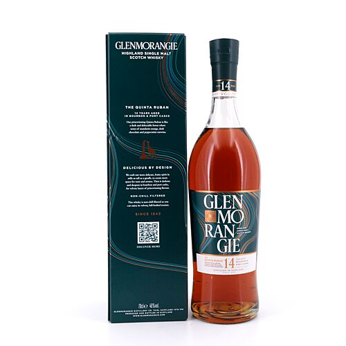 Glenmorangie Quinta Ruban 14 Jahre Port Cask finish  0,70 Liter/ 46.0% vol Produktbild