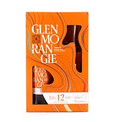 Glenmorangie The Original 12 Jahre Geschenkpackung mit 2 Stck Gläser Produktbild
