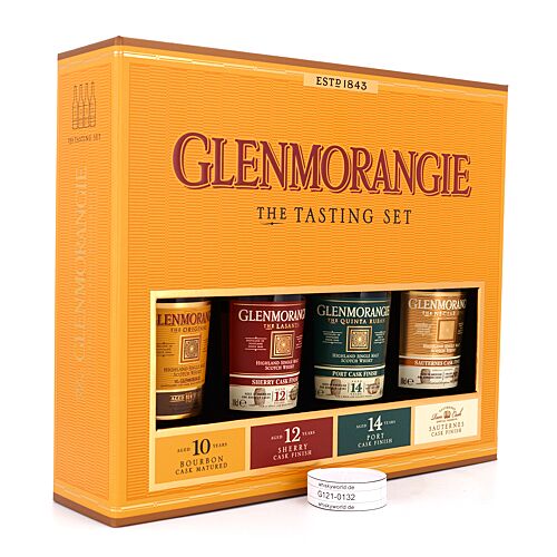 Glenmorangie The Tasting Set 4 X 0,1l Packung 0,40 Liter/ 43.8% vol Produktbild