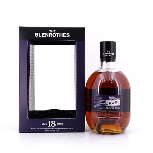 Glenrothes 18 Jahre  0,70 Liter/ 43.0% vol Produktbild