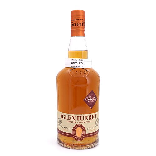 Glenturret Sherry Edition Small Batch (Lieferung verfügbares Batch) 0,70 Liter/ 43.0% vol Produktbild