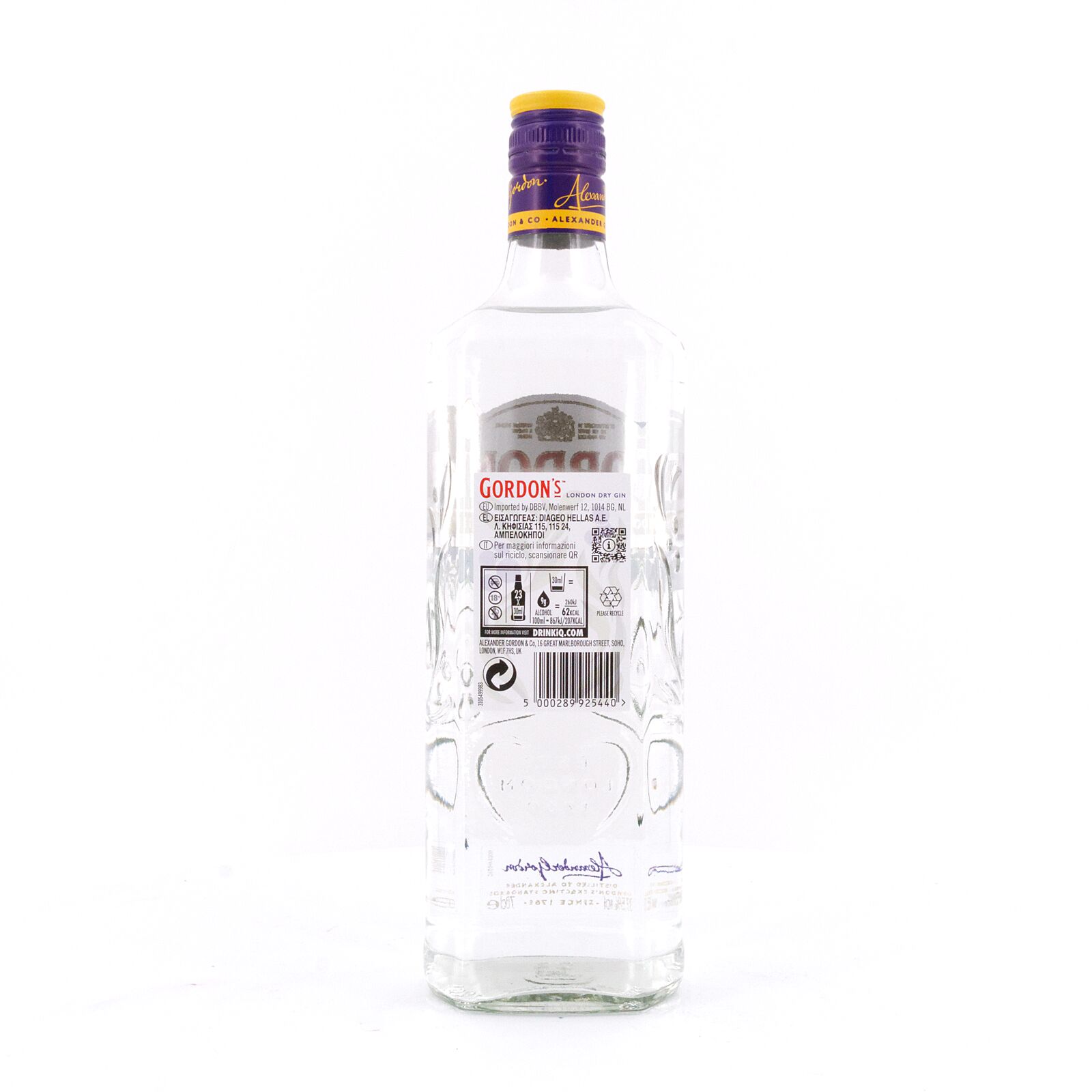 Gordon's Gin London Dry 0,70 Liter/ 37.5% vol