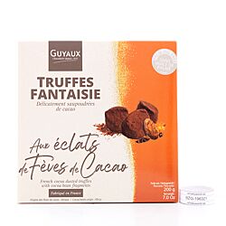 Guyaux Kakaokonfekt mit Kakaosplittern ohne Palmöl  Produktbild