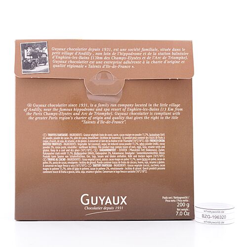 Guyaux Kakaokonfekt ohne Palmöl  200 Gramm Produktbild