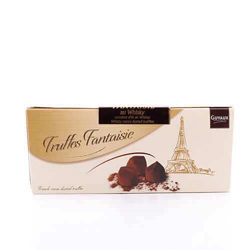 Guyaux Truffes Fantaisie au Whisky Kakaokonfekt mit 6% Whisky 250 Gramm/ 5.0% vol Produktbild