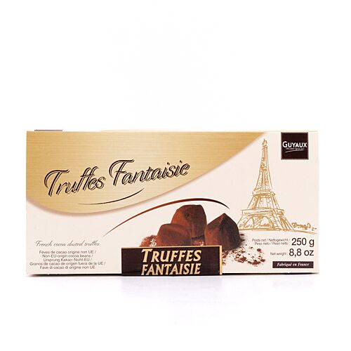 Guyaux Truffes Fantaisie au Whisky Kakaokonfekt mit 6% Whisky 250 Gramm/ 5.0% vol Produktbild