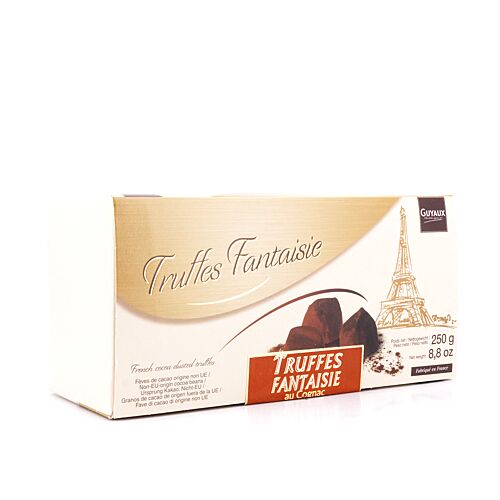 Guyaux Truffes Fantaisie Kakaokonfekt Cognac mit 5% Cognac 250 Gramm/ 5.0% vol Produktbild