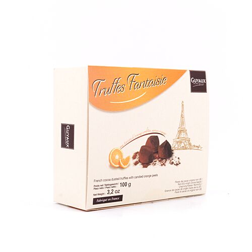Guyaux Truffes Fantaisie Orange Kakaokonfekt 100 Gramm Produktbild