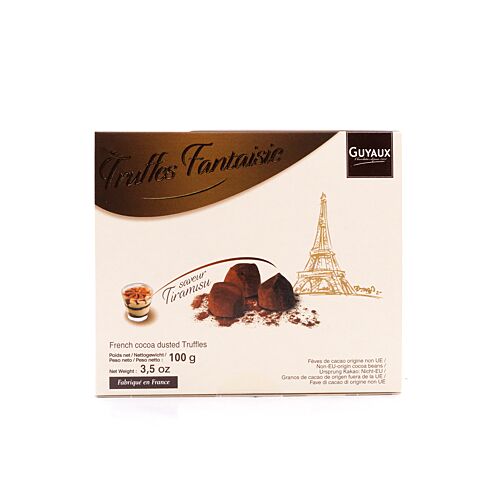 Guyaux Truffes Fantaisie Tiramisu-Geschmack  100 Gramm Produktbild