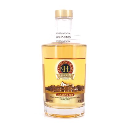 Hampden Estate Gold Rum halbe Flasche 0,350 Liter/ 40.0% vol