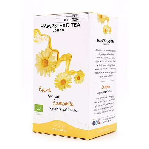 Hampstead Tea BIO Care for you Camomile 20 Teebeutel 30 Gramm Produktbild