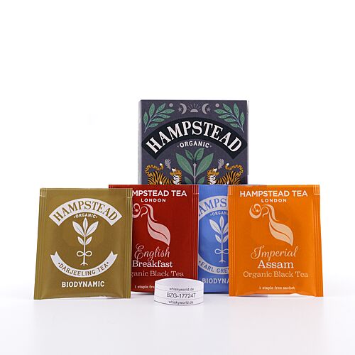 Hampstead Tea BIO Organic Black Tea Selection 20 Teebeutel 40 Gramm Produktbild