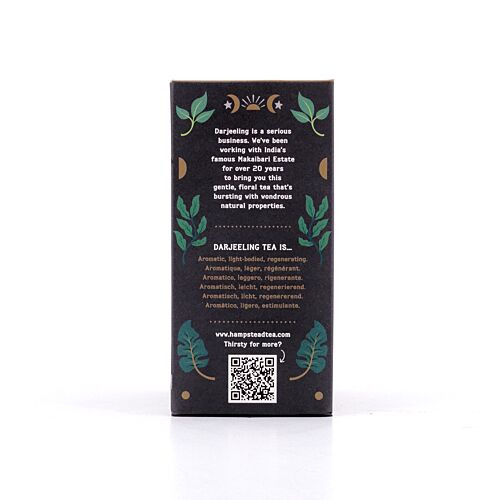 Hampstead Tea BIO Organic Darjeeling 20 Teebeutel 40 Gramm Produktbild
