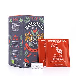 Hampstead Tea BIO Organic English Breakfast 20 Teebeutel Produktbild