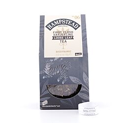Hampstead Tea BIO Organic First Flush Darjeeling loser Tee im Spitzbeutel Produktbild