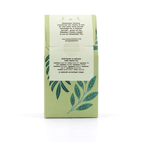 Hampstead Tea BIO Organic Green Tea loser Tee 100 Gramm Produktbild
