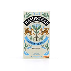 Hampstead Tea BIO Organic Life Chai Spiced Green Tea 20 Teebeutel Gewürzter Grüntee Produktbild