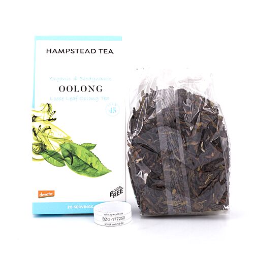 Hampstead Tea BIO Organic Oolong loser Tee im Spitzbeutel 50 Gramm Produktbild