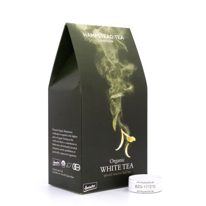 Hampstead Tea BIO Organic White Tea loser Tee im Spitzbeutel 40 Gramm