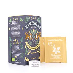 Hampstead Tea Madagascan Vanilla BIO-Schwarztee French Vanilla 20 Teebeutel Produktbild