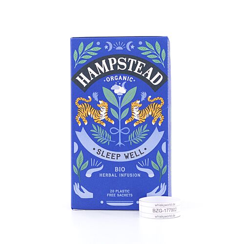 Hampstead Tea Sleep Well BIO 20 Teebeutel 30 Gramm Produktbild