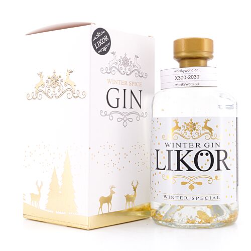 Heinz Eggert Winter Gin Likör mit Blattgold  0,50 Liter/ 47.0% vol Produktbild