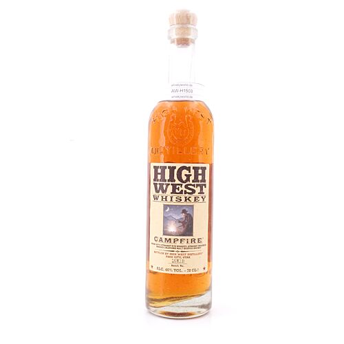 High West Campfire Straight Rye, Bourbon, Blended Malt 0,70 Liter/ 46.0% vol Produktbild