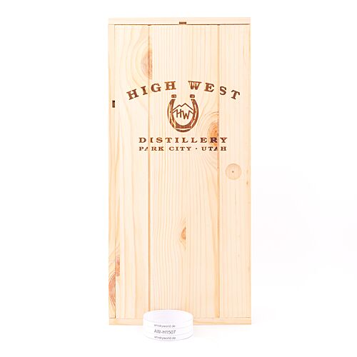 High West Campfire Straight Rye, Bourbon, Blended Malt in Holzbox mit 2 Gläser 0,70 Liter/ 46.0% vol Produktbild