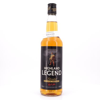 Highland Legend Blended Scotch Whisky  0,70 Liter/ 40.0% vol