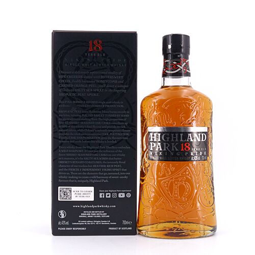 Highland Park 18 Jahre  0,70 Liter/ 43.0% vol Produktbild