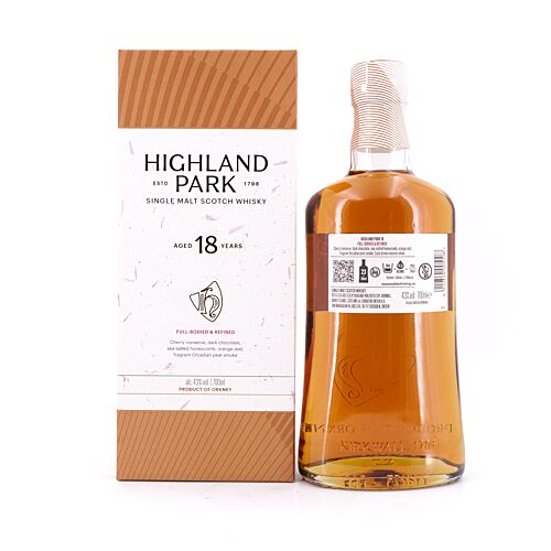 Highland Park 18 Jahre  0,70 Liter/ 43.0% vol Produktbild