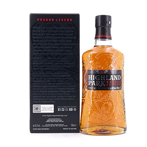 Highland Park Dragon Legend  0,70 Liter/ 43.1% vol Produktbild