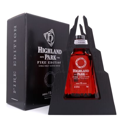 Highland Park Fire 15 Jahre  0,70 Flasche/ 45.2% vol