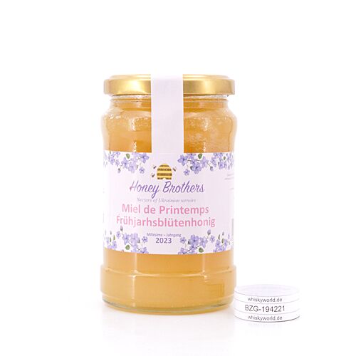 Honey Brothers Miel de Printemps Frühjahrsblütenhonig 400 Gramm Produktbild