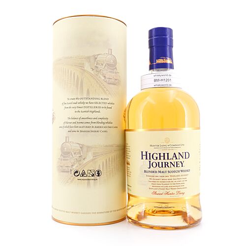 Hunter Laing & Co.Ltd Highland Journey Literflasche 1 Liter/ 46.2% vol Produktbild