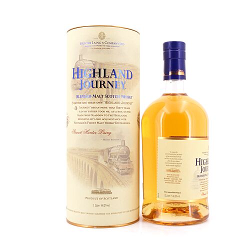 Hunter Laing & Co.Ltd Highland Journey Literflasche 1 Liter/ 46.2% vol Produktbild
