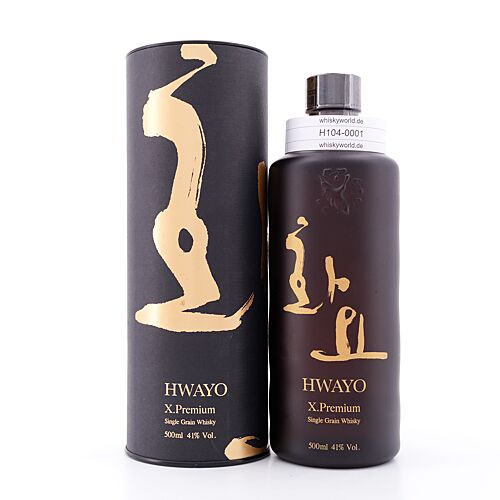 HWAYO X. Premium Single Grain 0,50 Liter/ 41.0% vol Produktbild