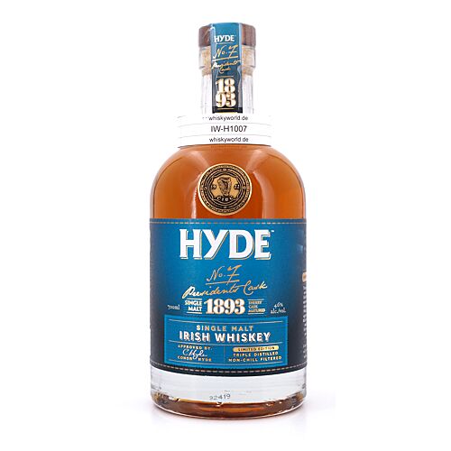 Hyde No. 7 Presidents Cask Sherry Casks Matured  0,70 Liter/ 46.0% vol Produktbild
