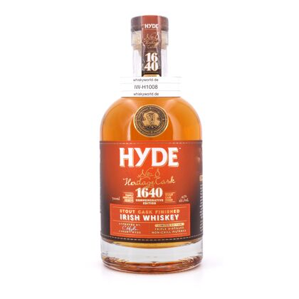 Hyde No. 8 Heritage Cask Stout Cask Finish  0,70 Liter/ 43.0% vol