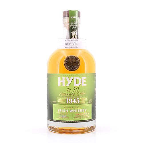 Hyde No.10 Single Malt Calvados Finish  0,70 Liter/ 46.0% vol Produktbild