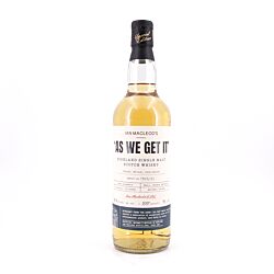 Ian Macleod as we get it Highland Single Malt Cask strength Batch 1 Produktbild