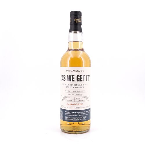 Ian Macleod as we get it Highland Single Malt Cask strength Batch 2 0,70 Liter/ 59.7% vol Produktbild