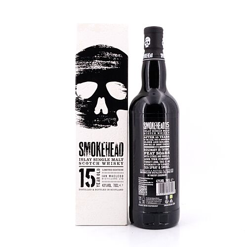 Ian Macleod Smokehead 15 Jahre  0,70 Liter/ 43.0% vol Produktbild