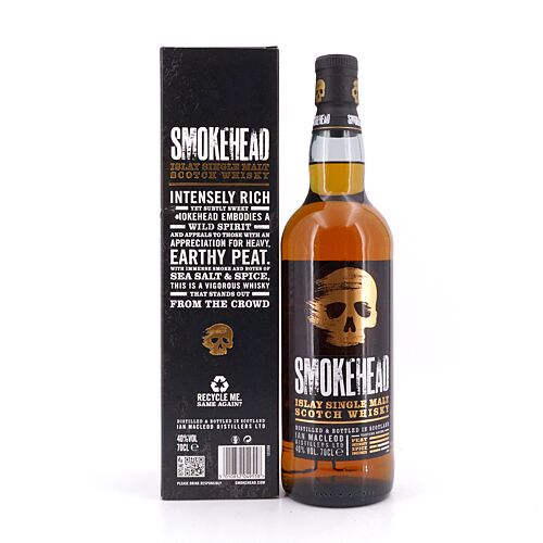 Ian Macleod Smokehead Peated  0,70 Liter/ 40.0% vol Produktbild