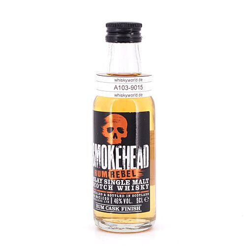 Ian Macleod Smokehead Rum Rebel Miniatur 0,050 Liter/ 46.0% vol Produktbild